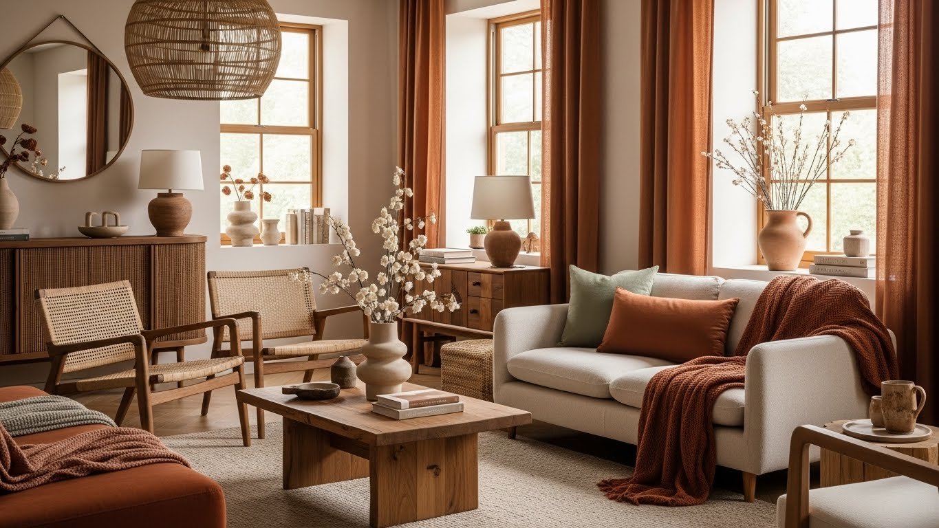 26 Creative Earth-Tone House Interiors Ideas That Make Decorating Easy