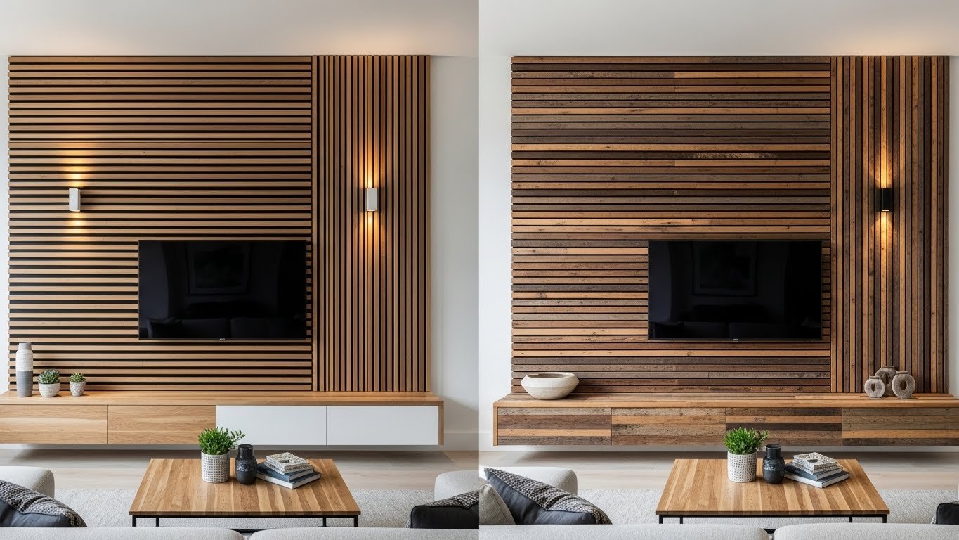 23 Fresh Wooden Slat TV Wall Ideas Ideas That Make Decorating Easy