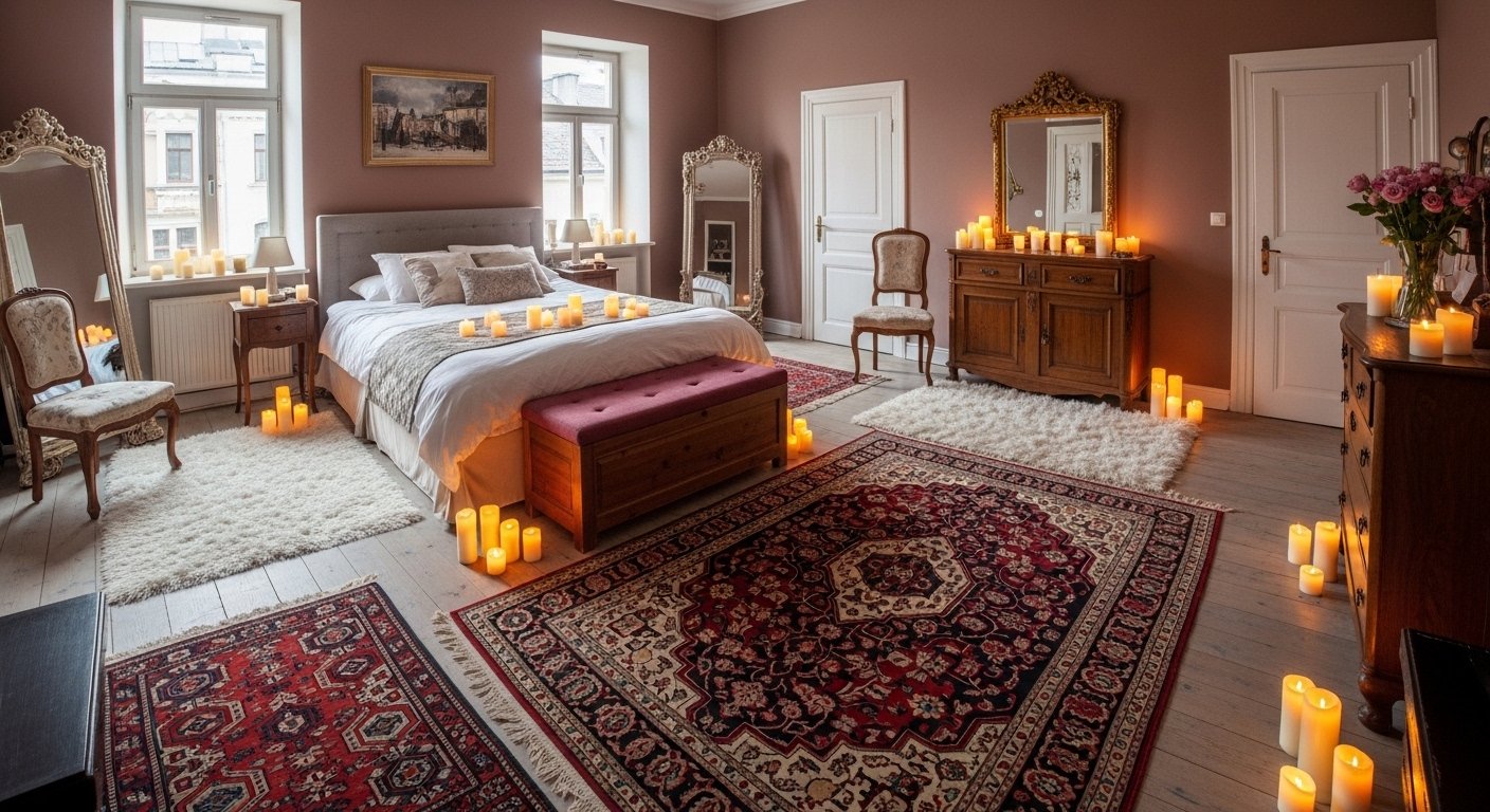 How To Style Romantic Bedroom Decor With Candles