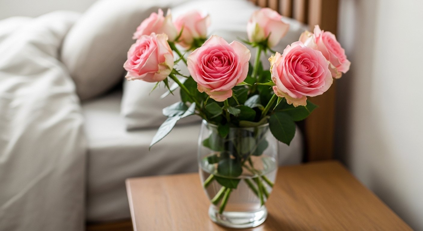 7 Rich Romantic Bedroom Decor With Roses Designs