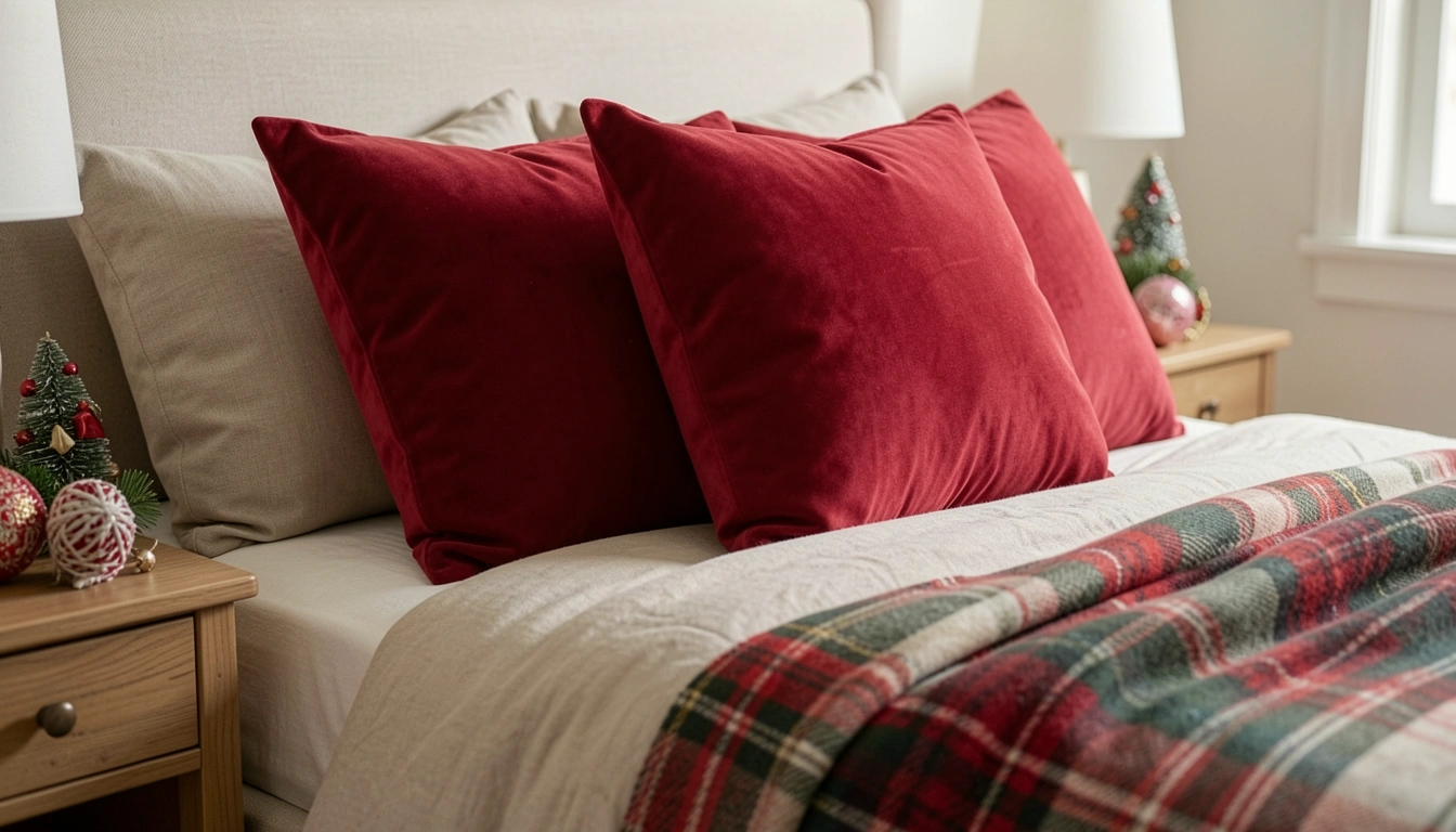 21 Holiday Red Bedroom Decor Designs You’ll Crave