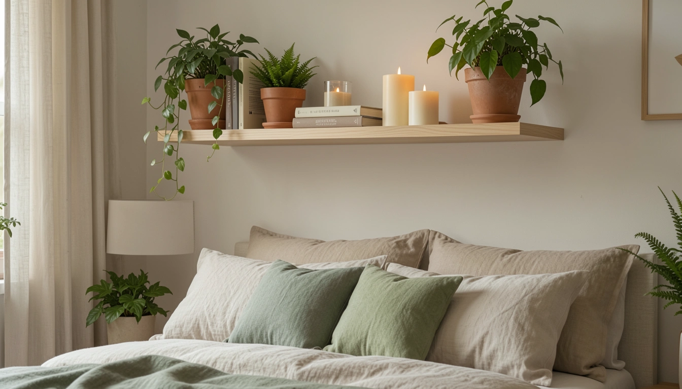 11 Airy Floating Shelf Bedroom Decor Ideas You’ll Love