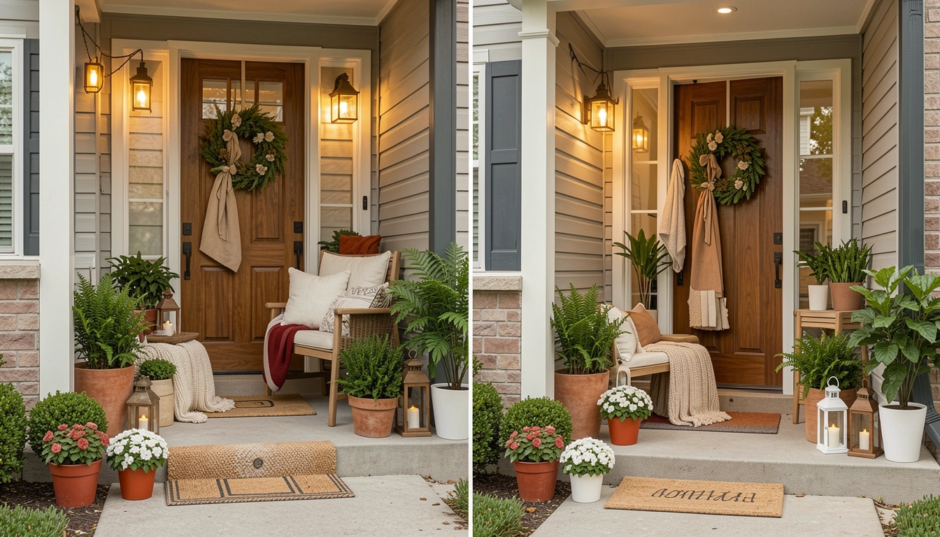 20 Beautiful Outdoor Entryway Styling Ideas That Make Decorating Easy