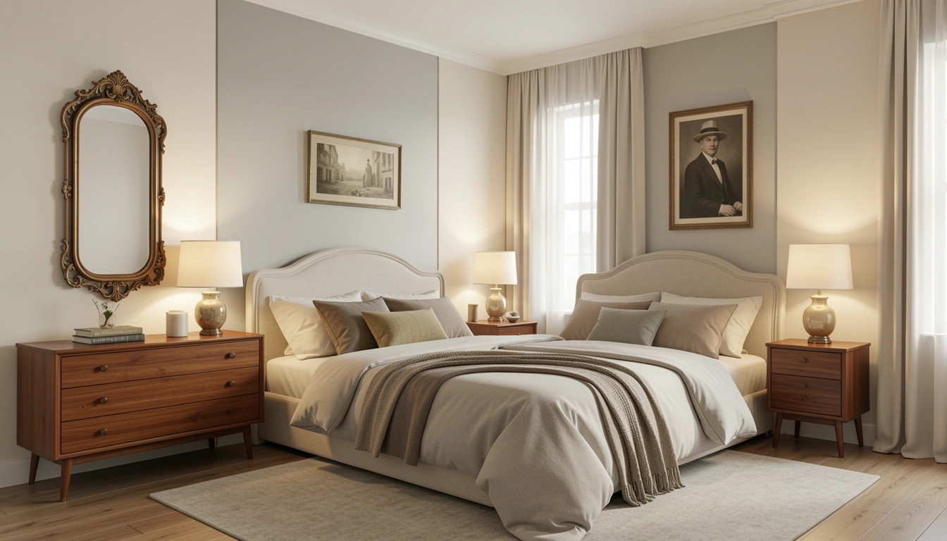 21 Sleek Vintage Bedroom Styling Ideas For a Fresh New Look